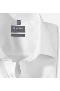 OLYMP Luxor Comfort Fit Hemd weiss, Einfarbig