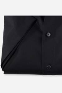 OLYMP Luxor Comfort Fit Hemd schwarz, Einfarbig
