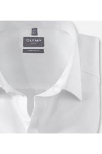 OLYMP Luxor Comfort Fit Hemd weiss, Einfarbig