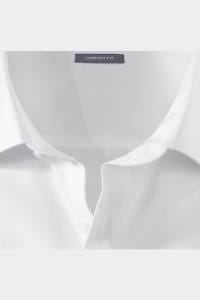OLYMP Luxor Comfort Fit Hemd weiss, Einfarbig