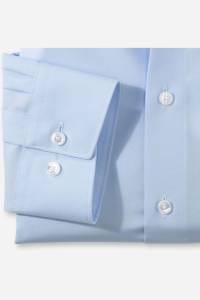 OLYMP Luxor Comfort Fit Hemd blau, Einfarbig