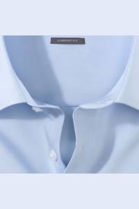 OLYMP Luxor Comfort Fit Hemd blau, Einfarbig