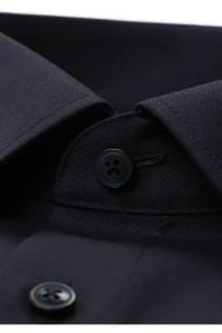 OLYMP Luxor Comfort Fit Hemd marine, Einfarbig