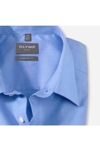 OLYMP Luxor Comfort Fit Hemd blau, Einfarbig