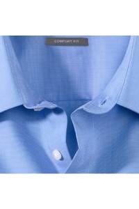 OLYMP Luxor Comfort Fit Hemd blau, Einfarbig