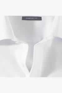 OLYMP Luxor Comfort Fit Galahemd weiss, Einfarbig