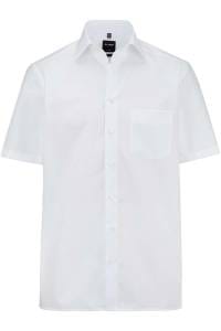 OLYMP Luxor Modern Fit Hemd weiss, Einfarbig