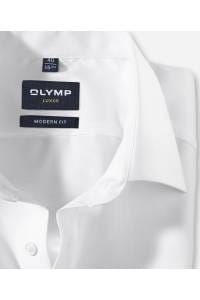 OLYMP Luxor Modern Fit Hemd weiss, Einfarbig