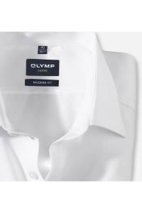 OLYMP Luxor Modern Fit Hemd weiss, Einfarbig