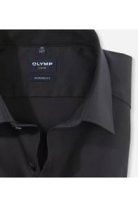 OLYMP Luxor Modern Fit Hemd schwarz, Einfarbig