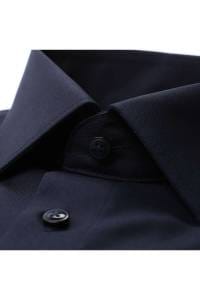 OLYMP Luxor Modern Fit Hemd marine, Einfarbig
