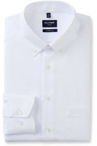 OLYMP Luxor Modern Fit Hemd weiss, Einfarbig