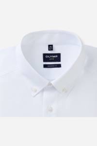 OLYMP Luxor Modern Fit Hemd weiss, Einfarbig