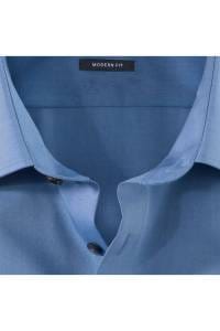 OLYMP Luxor Modern Fit Hemd blau, Einfarbig