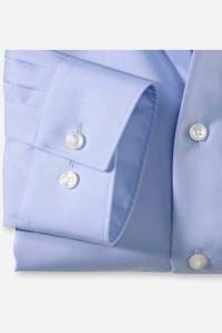 OLYMP Luxor Modern Fit Hemd bleu, Einfarbig