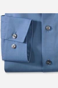 OLYMP Luxor Modern Fit Hemd blau, Einfarbig