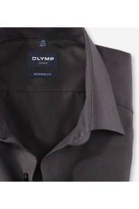 OLYMP Luxor Modern Fit Hemd anthrazit, Einfarbig