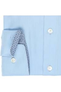 OLYMP Luxor Modern Fit Hemd bleu, Einfarbig
