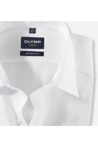OLYMP Luxor Modern Fit Hemd weiss, Einfarbig