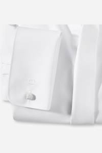 OLYMP Luxor Modern Fit Galahemd weiss, Einfarbig
