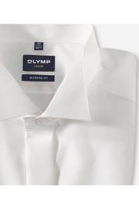 OLYMP Luxor Modern Fit Galahemd beige, Einfarbig