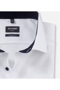 OLYMP Luxor Modern Fit Hemd weiss, Einfarbig