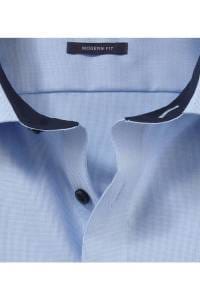 OLYMP Luxor Modern Fit Hemd hellblau, Einfarbig