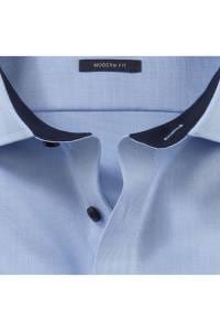 OLYMP Luxor Modern Fit Hemd hellblau, Einfarbig