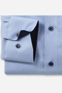 OLYMP Luxor Modern Fit Hemd hellblau, Einfarbig