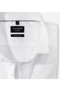 OLYMP No. Six Super Slim Hemd weiss, Gestreift