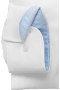 OLYMP Level Five Body Fit Hemd weiss, Einfarbig