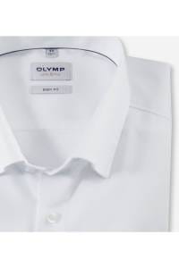 OLYMP Level Five Body Fit Hemd weiss, Faux-uni