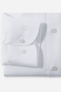 OLYMP Level Five Body Fit Hemd weiss, Faux-uni