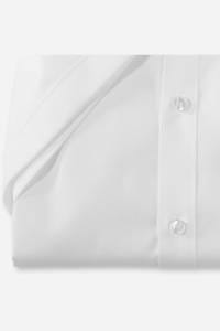 OLYMP No. Six Super Slim Hemd weiss, Einfarbig