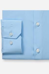 OLYMP No. Six Super Slim Hemd hellblau, Einfarbig