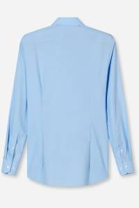 OLYMP No. Six Super Slim Hemd hellblau, Einfarbig