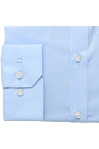 OLYMP No. Six Super Slim Hemd blau, Einfarbig