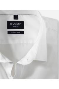 OLYMP No. Six Super Slim Hemd hellbeige, Einfarbig