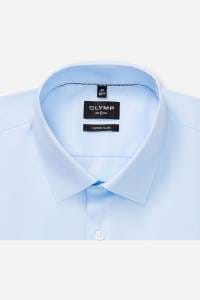 OLYMP No. Six Super Slim Hemd blau, Einfarbig
