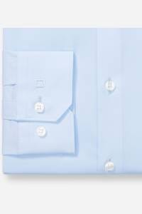 OLYMP No. Six Super Slim Hemd blau, Einfarbig