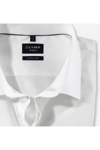 OLYMP No. Six Super Slim Galahemd hellbeige, Einfarbig