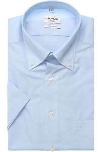 OLYMP Tendenz Modern Fit Hemd bleu, Einfarbig