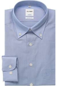 OLYMP Tendenz Modern Fit Hemd bleu, Einfarbig