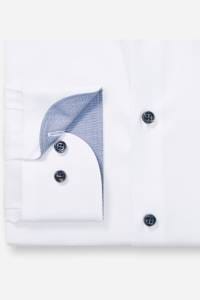 OLYMP Level Five Body Fit Hemd weiss, Faux-uni