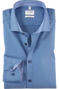 OLYMP Level Five Body Fit Hemd blau, Faux-uni