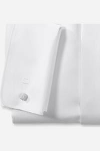OLYMP Luxor Modern Fit Galahemd weiss, Faux-uni