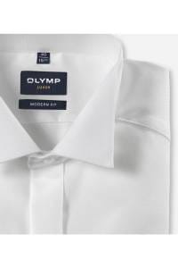OLYMP Luxor Modern Fit Galahemd hellbeige, Einfarbig