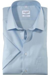 OLYMP Tendenz Modern Fit Hemd bleu, Einfarbig