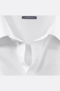 OLYMP Luxor Comfort Fit Hemd weiss, Strukturiert