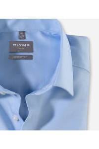 OLYMP Luxor Comfort Fit Hemd hellblau, Strukturiert